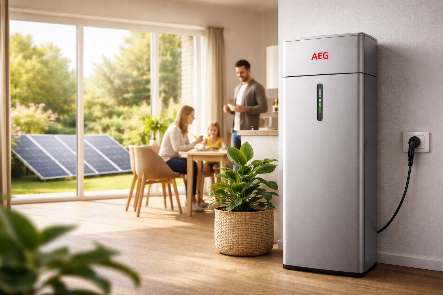 Albert Heijn thuisbatterij: dit is de AEG Solarcube 4,8 plug-in batterij